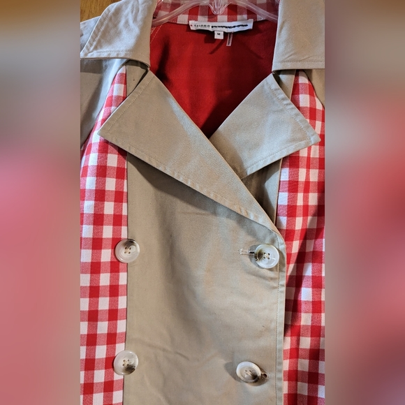 Short Plaid Blazer - Picture 3 of 6